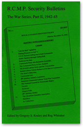 [book cover] R.C.M.P. Security Bulletins
