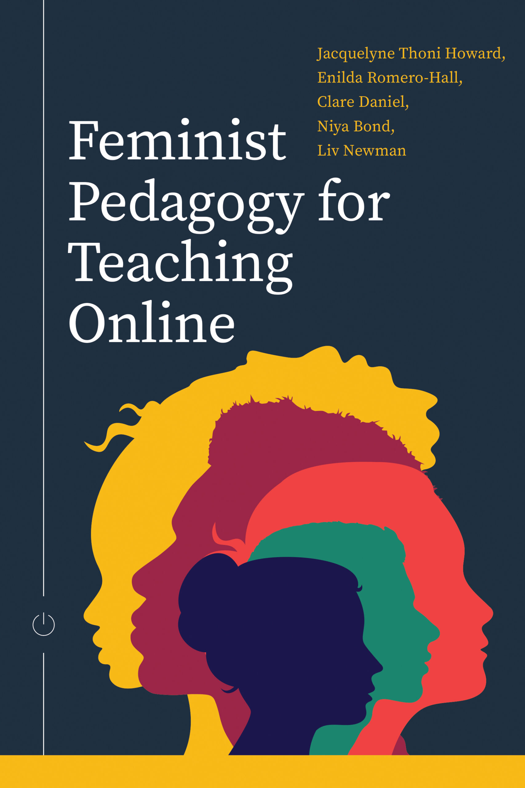 Book cover: Feminist Pedagogy for Teaching Online